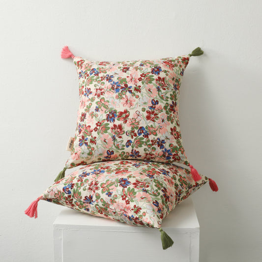 Fairy Iris Printed Cushion Cover - (Pack of 2)