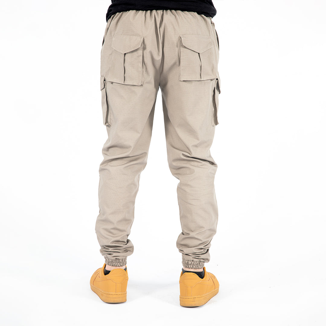 Grey Cargo Jogger Pant