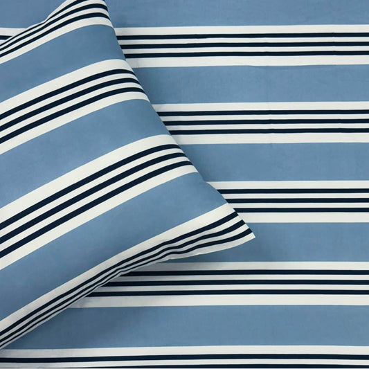 Verdant Lines Fitted Sheet Set