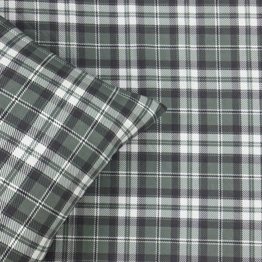 Timeless Checks Fitted Sheet Set