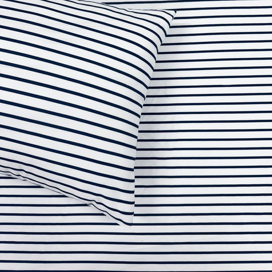 Coastal Lines Fitted Sheet Set