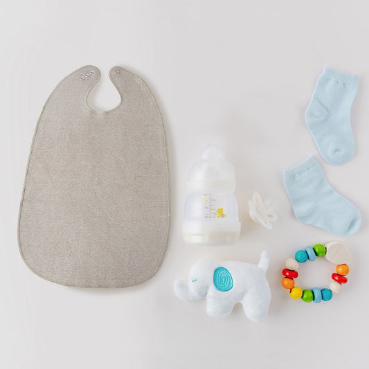 Baby Drooler Bib - Olive (Pack of 2)