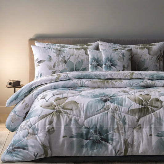 Abstract Floral BNB Set (8PCS)