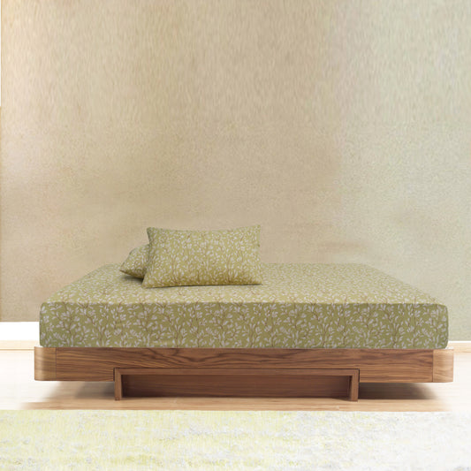 Ochre Fitted Sheet Set