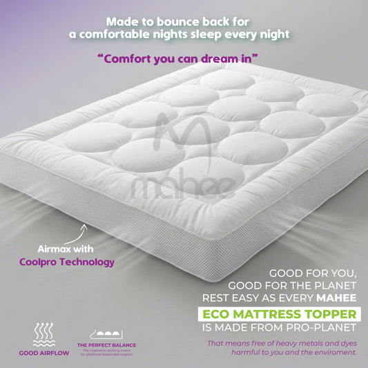 Extra Thick Mattress Topper with Air-Max Technology